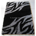 Tapis Shaggy Soie Polyester avec Design